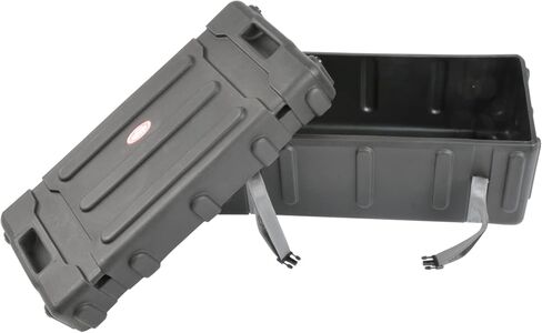 SKB 1SKB-DH3315W حقيبة طبلة بلاستيكية متينة متوسطة الحجم مع مقبض سحب مريح، وحزام شبكي من النايلون عالي التحمل، وعجلات دوارة مدمجة in Kuwait
