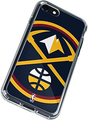 Skinit Clear Phone Case Compatible with iPhone SE (2nd & 3rd Gen) - Officially Licensed NBA Denver Nuggets Large Logo Design in Kuwait