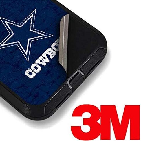 Skinit Decal Skin Compatible with OtterBox Defender iPhone XR - Officially Licensed NFL Dallas Cowboys Distressed Design in Kuwait