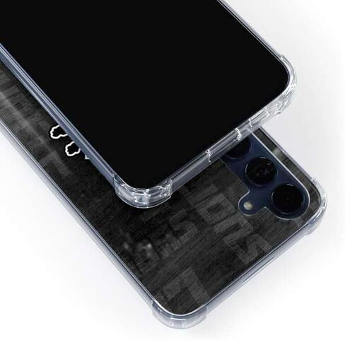 Skinit Clear Phone Case Compatible with Galaxy S24 - Officially Licensed NFL Detroit Lions Black & White Design in Kuwait