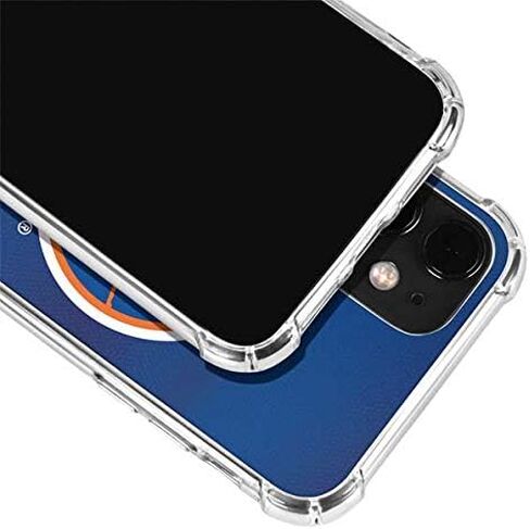 Skinit Clear Phone Case Compatible with iPhone 12 - Officially Licensed NHL New York Islanders Jersey Design in Kuwait