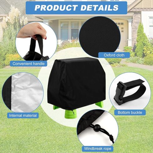 Kids Water Table Cover, Portable Outdoor Toy Cover with Adjustable Drawstring, Durable Summer Toys Covers for Step 2 Rain Showers Splash Pond Water Table in Kuwait