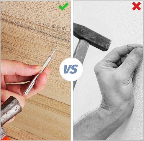 200 Pcs Double Headed Skirting Board Nails with Stainless Steel Sleeves, Versatile Use for Hanging Pictures and Furniture, Sturdy Dual-head Design for Wall and Wood Applications in Saudi Arabia