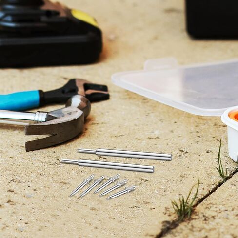 200 Pcs Double Headed Skirting Board Nails with Stainless Steel Sleeves, Versatile Use for Hanging Pictures and Furniture, Sturdy Dual-head Design for Wall and Wood Applications in Saudi Arabia