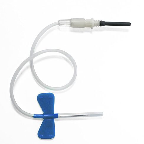 Blood Collection Needles, 23 Butterfly Needles with Luer Adapter Sterile Individually Wrapped- 50Pcs in Kuwait