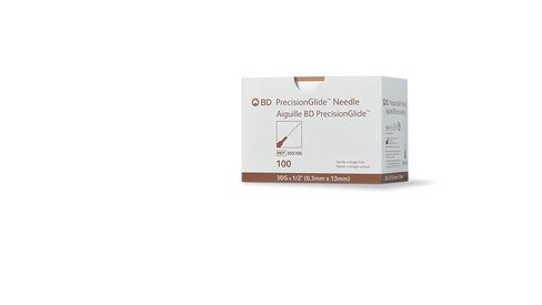 BD PrecisionGlide Needle, 30 G x 1/2 in. #305106 (100 Count) in Saudi Arabia