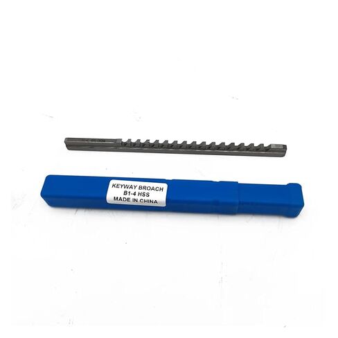 1PC 4mm B1 Push-Type Keyway Broach High Speed Steel Metric Size Keyway Cutting Tool for CNC Lathe Precision Engineering in Kuwait