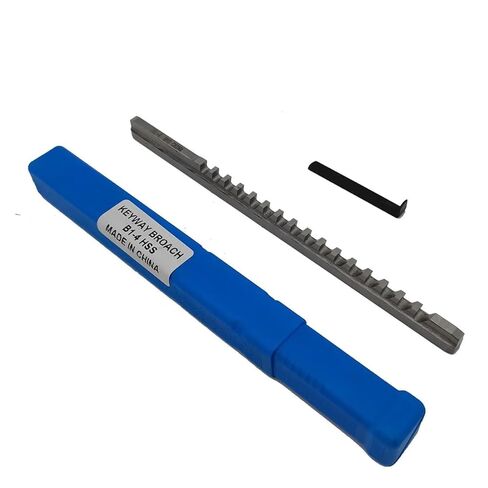 1PC 4mm B1 Push-Type Keyway Broach High Speed Steel Metric Size Keyway Cutting Tool for CNC Lathe Precision Engineering in Kuwait