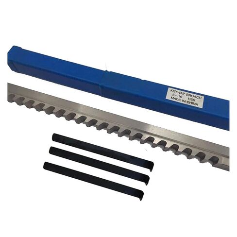 1PC 2/3/4/5/6/8/10/12/14/16/18mm A1/B1/C1/D1/E1 Type Push Type Keyway Broaches HSS Keyway Tools for CNC Machine Tool Precision Engineering(D1 10mm) in Saudi Arabia
