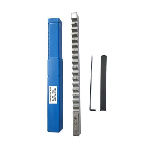 1PC 2/3/4/5/6/8/10/12/14/16/18mm A1/B1/C1/D1/E1 Type Push Type Keyway Broaches HSS Keyway Tools for CNC Machine Tool Precision Engineering(D1 10mm) in Saudi Arabia
