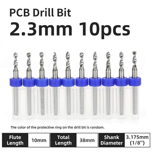 10 قطعة 0.1-3.175 مللي متر PCB مثقاب الخشب 1/8 بوصة ساق ثابتة مطبوعة لوحة دوائر كهربائية صغيرة أدوات الحفر باستخدام الحاسب الآلي مجموعة التدريبات (PCB 2.3 مللي متر 10 قطعة) in Kuwait