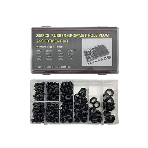 295Pcs Rubber Seal Ring Kit 3-14mm for Cable Hole Protection in Kuwait