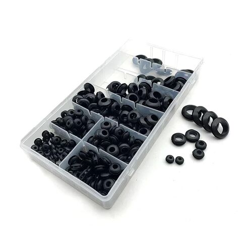 295Pcs Rubber Seal Ring Kit 3-14mm for Cable Hole Protection in Kuwait