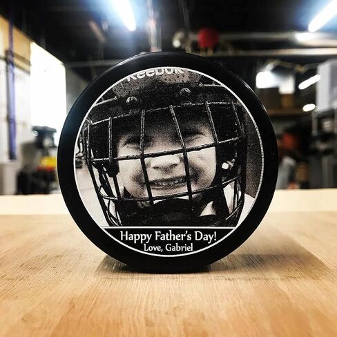 Buffalo Bottle Craft Personalized Hockey Puck Use Your Logo or Photo Puck in Kuwait