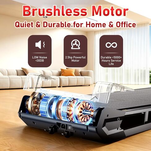 FUNRAY Under Desk Vibration Walking Pad - 3 in 1 Vibration Plate Treadmill with Remote Control, Quiet Brushless with 5% Manual Incline, Portable for Home Office in Kuwait