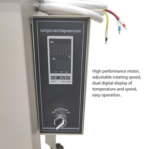 Single Layer Glass Reactor, 30L 110V Chemical Reaction Vessel, Digital Display Stirring Speed/Temperature, Stainless Steel Bath & Frame, Lab Reaction Kettle for Distillation Synthesis Mixing in Kuwait