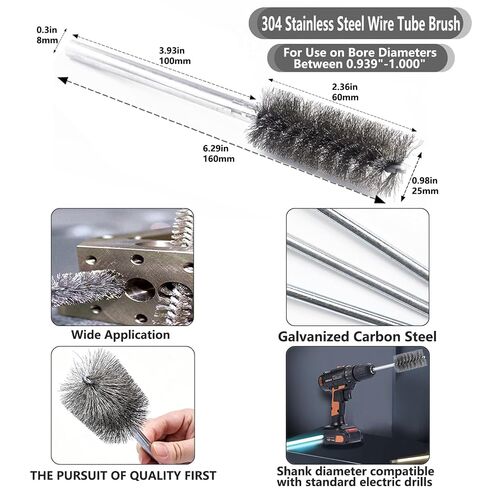 Silicon Carbide Cylinder Honing Ball Hone Brush, 4.125" Diameter, 240 Grit, for Engine and Brake Cylinders, 304 Stainless Steel Wire Cylinder Honing Ball Brushes Included in Saudi Arabia
