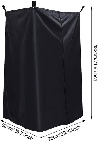 Boat Privacy Curtain Easy to Install Lightweight Practical Oxford Cloth Supplies in Kuwait