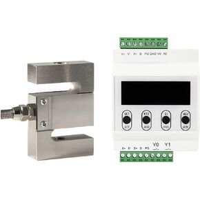 Indicator Display + Load Cell 5KG S Type Load Cell Pressure Tension Dual Purpose Weighing Module(30kg) in Kuwait