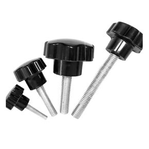 5/10Pcs Thread Star Shape Knurled Thumb Tighten Screw Clamping Grip Knob Wood Plum Bolt M5,M6(10PCS,M8x25) in Kuwait
