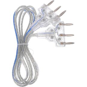 Luxshiny Universal Fencing Body Wire for Foil and Epee with High Conductivity Signal Cable and Transparent Cable Plugs for Kids and Adults Training Equipment in Saudi Arabia