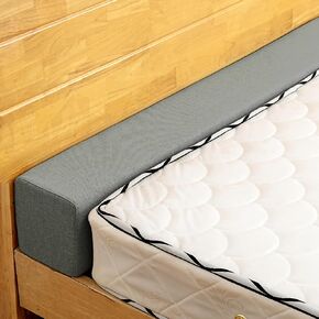 Bed Gap Filler,Mattress Extender for Twin/Full/Queen/King Bed,60*2*6in | Dark Gray,High-Density Foam with Removable Cover, Breathable Firm Support in Kuwait