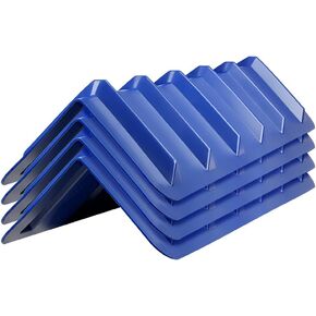 ENJ 36-Inch Flatbed Edge Protectors for Cargo Loads, Heavy Duty Corner Protectors for Flatbed, Reusable HDPE Material Used Together with Webbing to Secure & Protect Cargo, 4 Pack in Kuwait