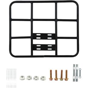KIMISS Rear Rack For Ebike Motorcycle, Universal 80kg Motorcycle Rack Bike Rear Rack Food Delivery Box Rack Rear Grille Loading Seamless Steel Tube (Type 2 53/43) in Saudi Arabia