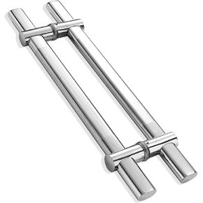 Adjustable Stainless Steel Double Sided Door Handle, Modern Shower & Sliding Door Push Pull Bar Knob, Durable 60cm Entrance Handle for Home & Office in Kuwait