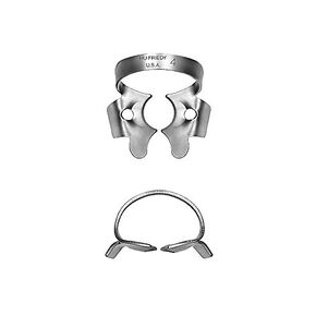 Hu-Friedy RDCMW4 #W4 Rubber Dam Clamp, Satin Steel in Saudi Arabia