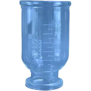 For Vacuum Filtration Apparatus Universal Filter Cup Sand Core Liquid Solvent Filter Unit Device Accessories,Glass Top Cup 300ml in Kuwait