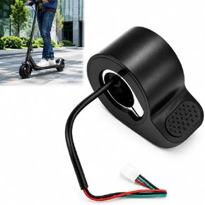Electric Scooter Thumb Throttle Replacement Compatible with GOTRAX GXL V2/Hiboy S2 and S2 Pro/Megawheels S10 Models, Finger Speed Control Accelerator Accessory with Waterproof Plug in Saudi Arabia
