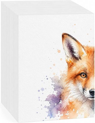 FYESS 120PCS 100 ٪ RACT COTTON WHITE PAPERALOR PAPER 140LB WHIGHELIGHT WATERCOLOR CARPORT in Kuwait