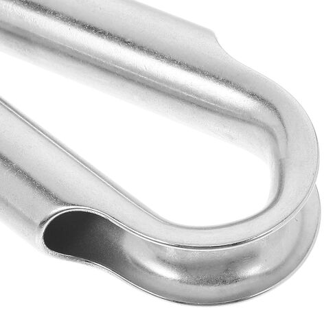 Heavy Duty Stainless Steel Rope Thimbles for Wire Rope Cable Rigging, Sturdy Metal Thimbles with Easy Installation and Versatile Applications for Construction and Electrical in Kuwait