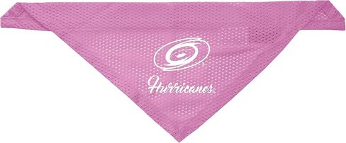 Littlearth Carolina Hurricanes Dog Cat Mesh Jersey Bandana Pink S/M in Kuwait