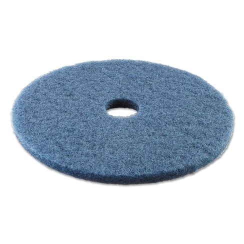 Boardwalk BWK4020BLU Standard Scrubbing Floor Pads, 20" Diameter, Blue (Case of 5) in Kuwait