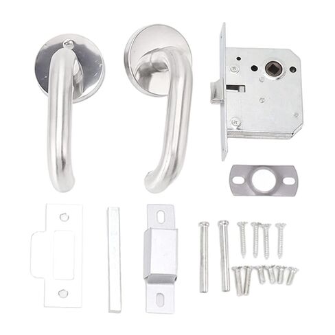 Rengue Stainless Steel Handle Locks Ergonomic Design Wear for Warehouse Passage Corridor Fire Emergency Exit Security Door with Polished Surface Smooth Lock Core Easy Installation in Kuwait