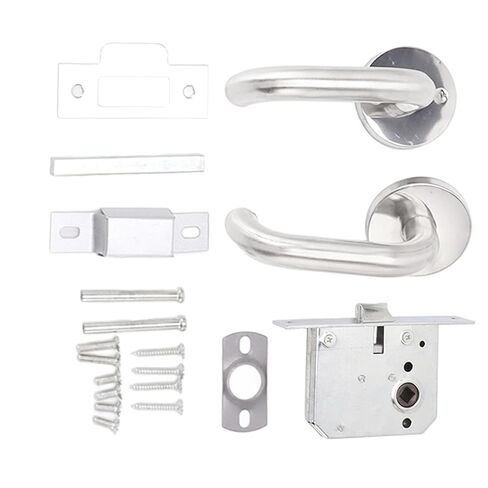 Rengue Stainless Steel Handle Locks Ergonomic Design Wear for Warehouse Passage Corridor Fire Emergency Exit Security Door with Polished Surface Smooth Lock Core Easy Installation in Kuwait