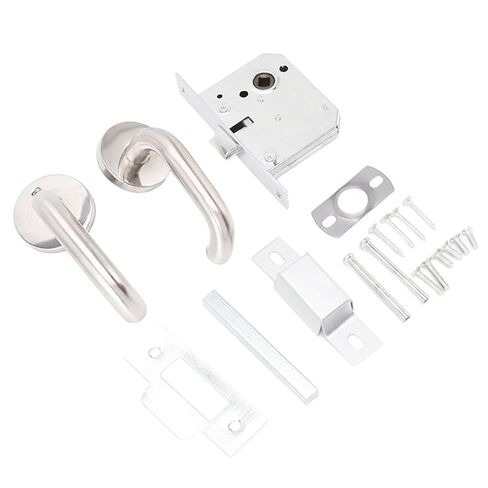 Rengue Stainless Steel Handle Locks Ergonomic Design Wear for Warehouse Passage Corridor Fire Emergency Exit Security Door with Polished Surface Smooth Lock Core Easy Installation in Kuwait