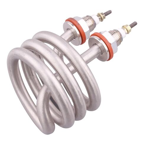 220V Electric Water Distiller Heating Element M16 Thread Spiral Immersion Water Heater Stainless Steel 304 2500W in Kuwait