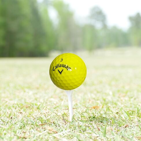 كرات الجولف المعاد تدويرها لـ Callaway Mix - Used Golf Balls Bulk 5A Mint Condition - تشمل حقيبة شبكة - (24-48) - حزمة in Kuwait