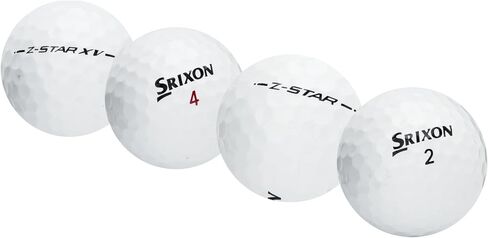 Recycled Golf Balls for Srixon Z Series Tour Mix - Used Golf Balls Bulk Good Condition – Includes Mesh Bag – (24-48) Pack, White in Kuwait
