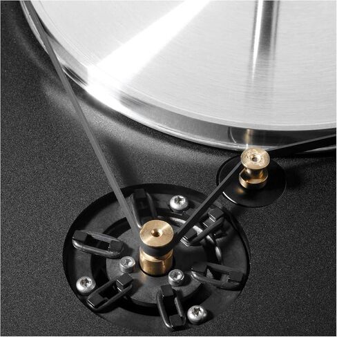 4PCS Turntable Belt, Black Rubber Cassette Belts, 5 mm Wide Record Player Belt Replacement,for Most Belt-Driven Turntables, for AT-PL50 AT-LP60 Record Player Belt Replacement,Fold Length 200mm in Kuwait