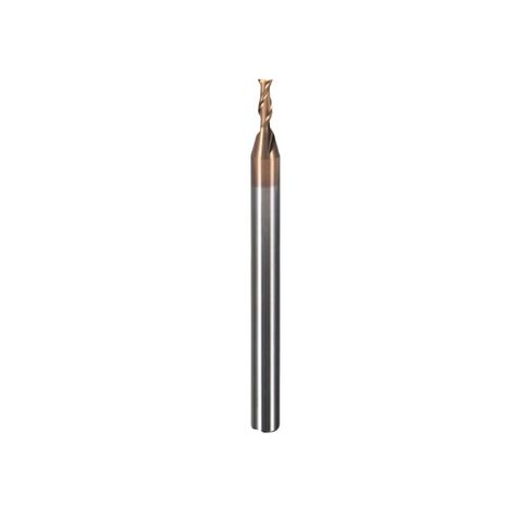 Tungsten Steel 4/2 Blade Flat Bottom Extended cemented Carbide 60 Degree end Mill(D9*D10*75L*4F) in Kuwait
