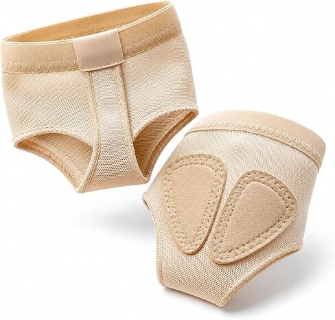 Foot Undies for Dance Women, Kids & Men - Lyrical Dance Paws Half Soles for Ballet, Jazz & Contemporary Dance - Breathable Non-Slip Foot Thongs for Turns and Foot Protection in Kuwait