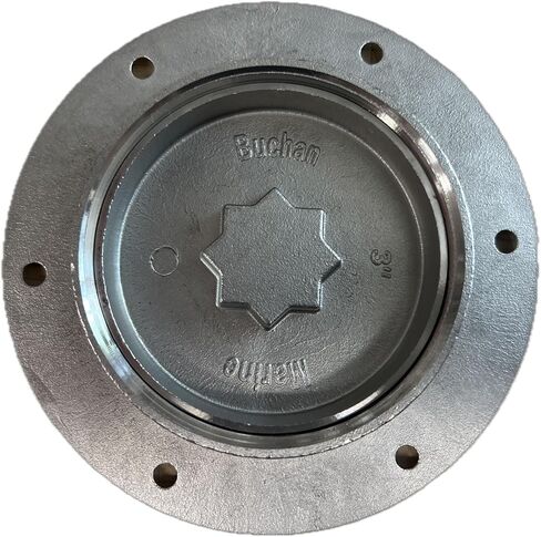 4" Low Profile Stainless Dorade Boat Vent with Deck Plate in Kuwait