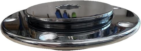 4" Low Profile Stainless Dorade Boat Vent with Deck Plate in Kuwait