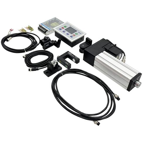 نظام دليل الويب المؤازر EPC 150 مم السكتة الدماغية 2T الدفع US-400S 100-240V | دفع 2T، ضربة 150 مم، كشف الموضع بالموجات فوق الصوتية، شاشة تعمل باللمس 4.3 بوصة، للأقمشة غير المنسوجة، الحقائب المنسوجة، الورق، القماش in Kuwait