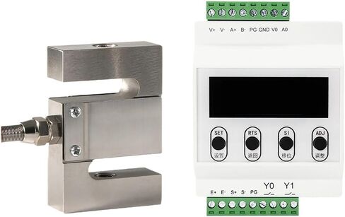 Indicator Display + Load Cell 5KG S Type Load Cell Pressure Tension Dual Purpose Weighing Module(30kg) in Kuwait