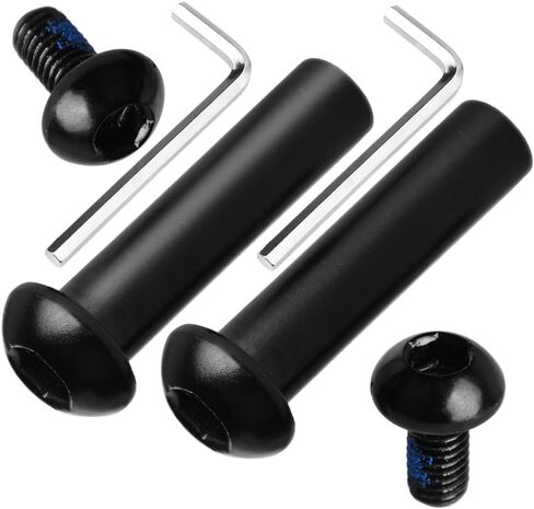 M8 Scooter Axle Screws, Replacement Parts for 2-3-4 Wheel Kids Micro Mini Foldable Kick Scooter, Front Rear Wheel Repair Hardware in Kuwait